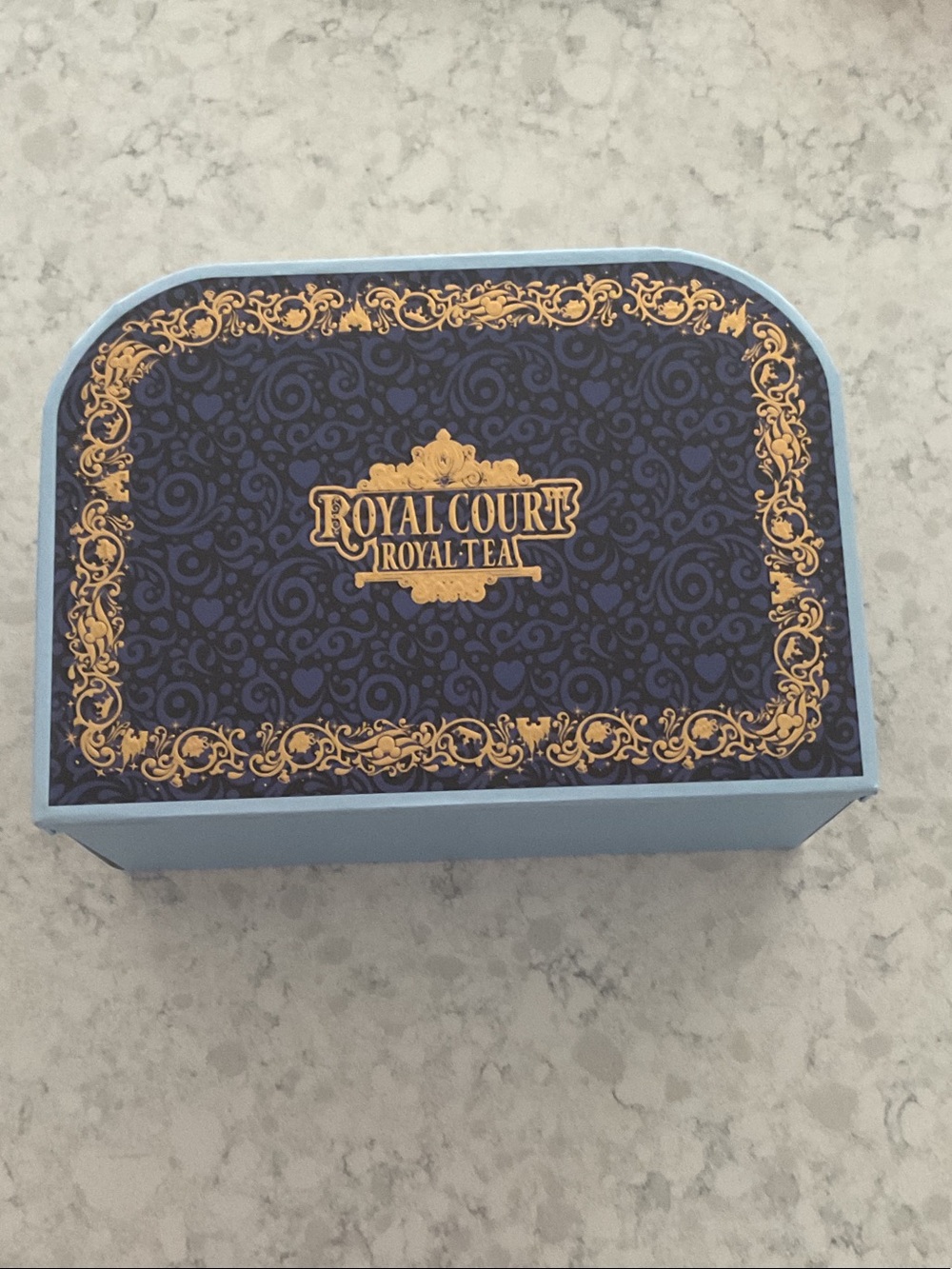 Royal Court Royal Tea Blue, Red, and Gold Playset Chest